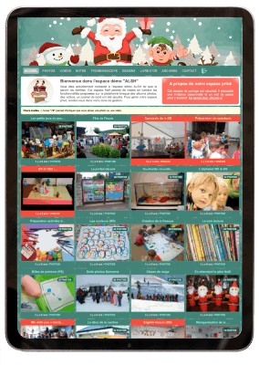 Partage photos sécurisé avec mot de passe